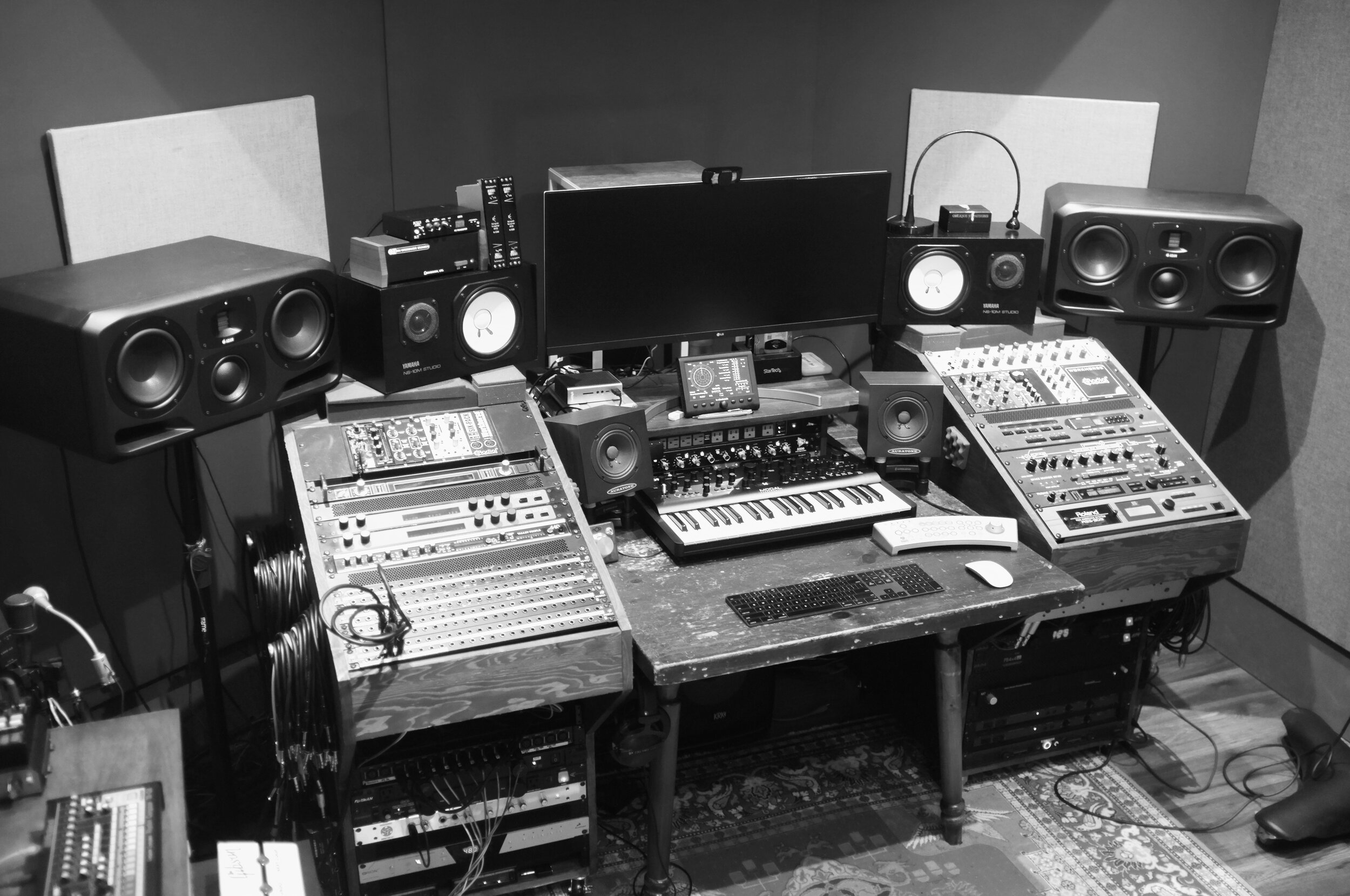 James Bunton - Union Sound Company - Studio B 02 B&W.JPG