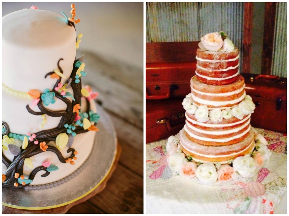 Kati Mallory Photo & Design from Cedrah + Lee 's colorful spring wedding; EmeryAnn + Andrew 's boho-shabby-chic wedding