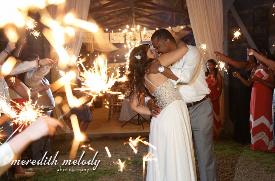 Meredith Melody Photography , from Ashley + Ivan 's fabulous Puerto Rican wedding at The Barn