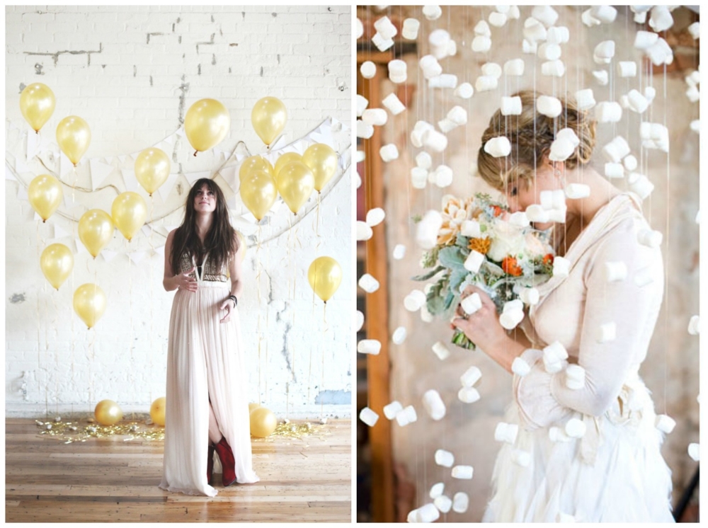 Free People Blog ; Green Wedding Shoes (those are marshmallows... omg!)