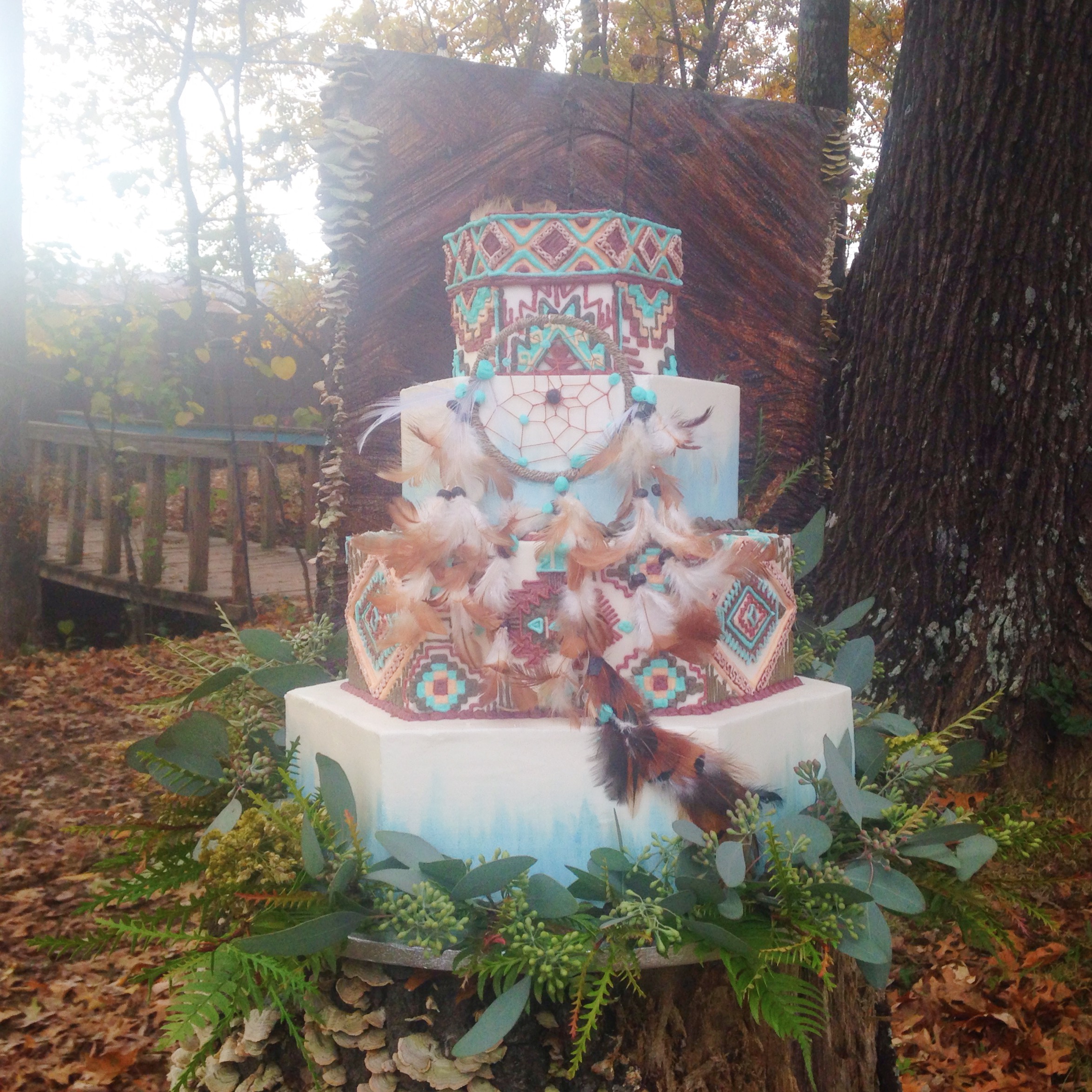 Our cake was made by theCakePlace , and it was seriously jaw-dropping. They do amazing work! 