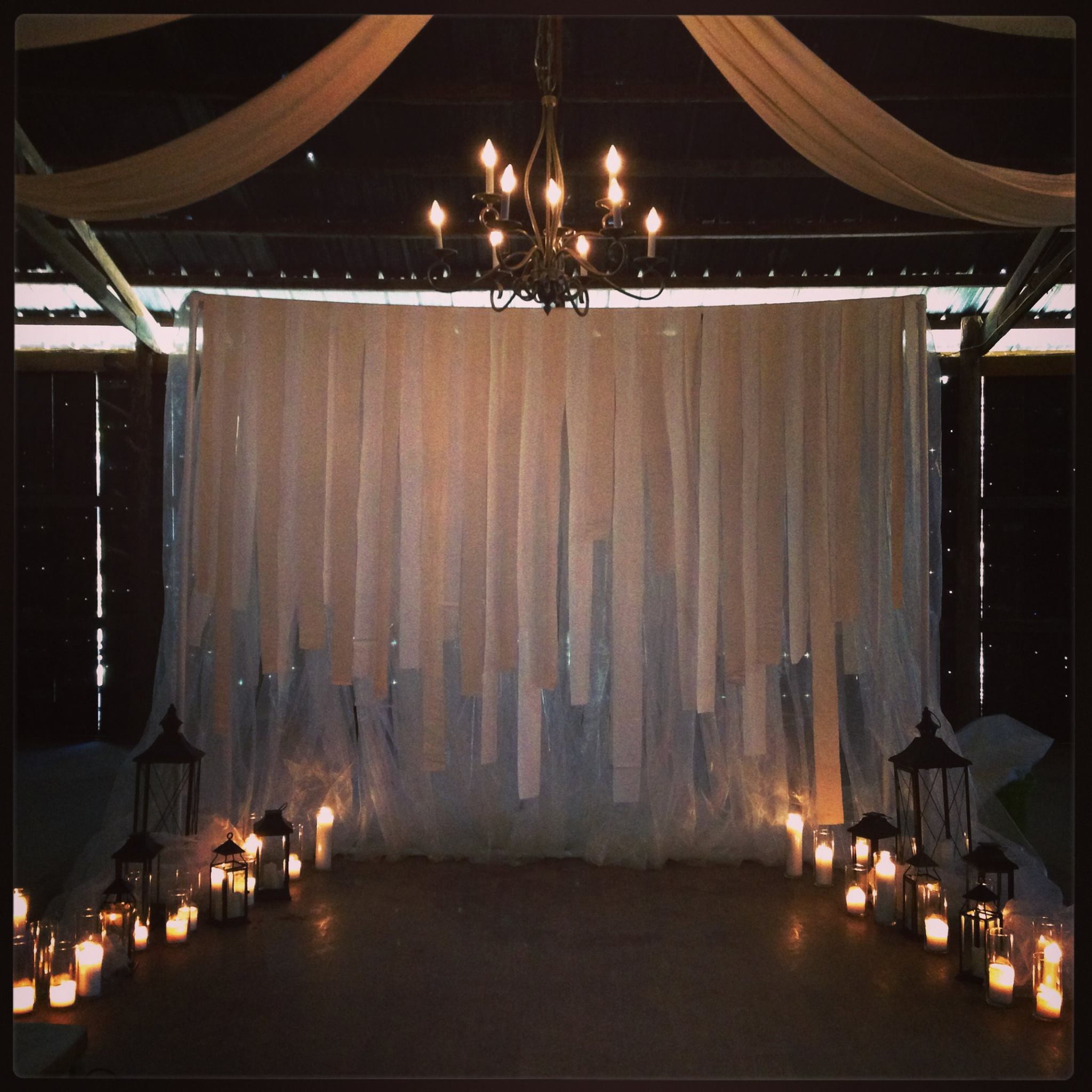 This photo, taken from our Instagram , is from Brittany + Jason's 2014 elopement. This is maybe my favorite altar ever! Swooooooon!!! (insert the heart-eyes emoji here)