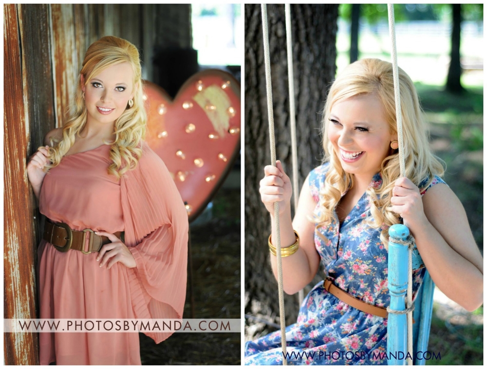 Photos by Manda . You can see more from this adorable girl's session here . 