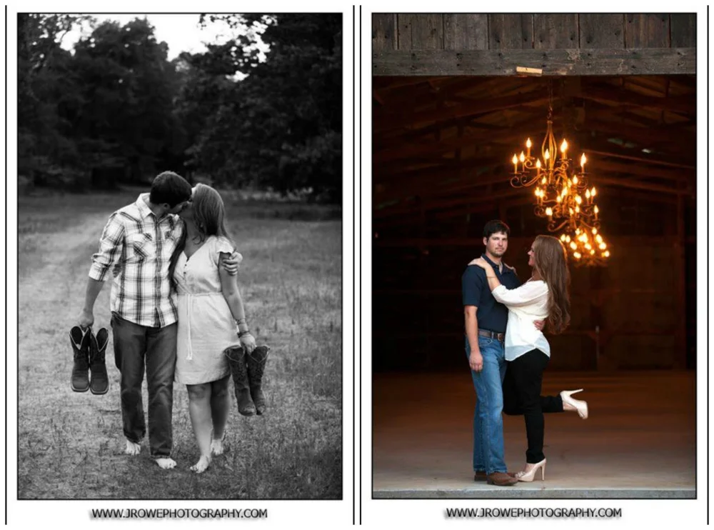 JRowe Photography . See more from this session (and this couple's wedding) here . 