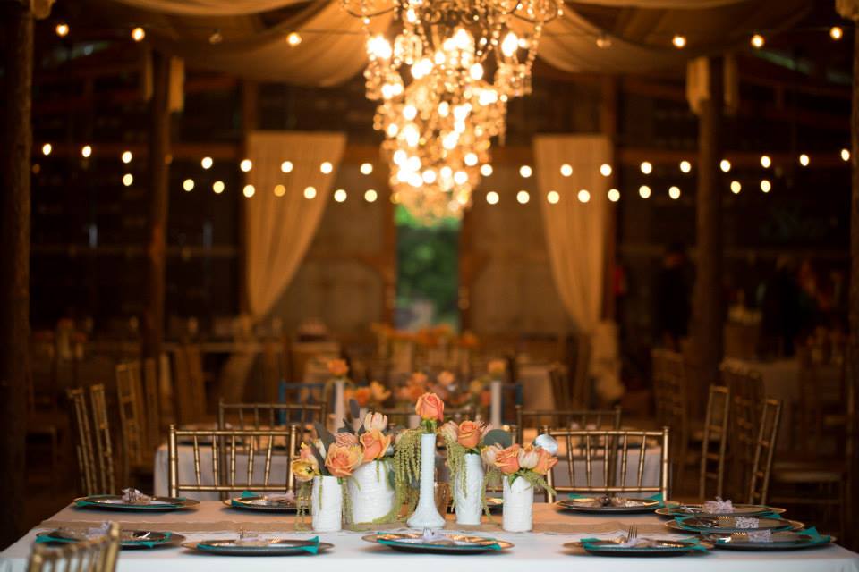 Erika Dotson Photography , from Anita + Wesley 's elegant turquoise and coral wedding