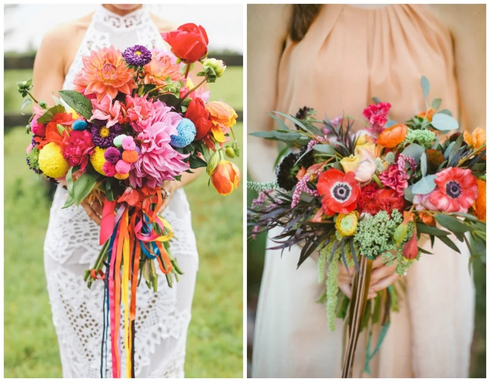 Ruffled ; Style Me Pretty . So much color, so much texture, so much amazingness... be still, my heart!