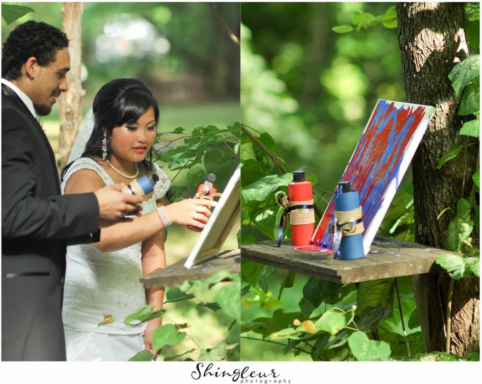 Shingleur Photography , from Tang + DJ 's wedding at The Barn.