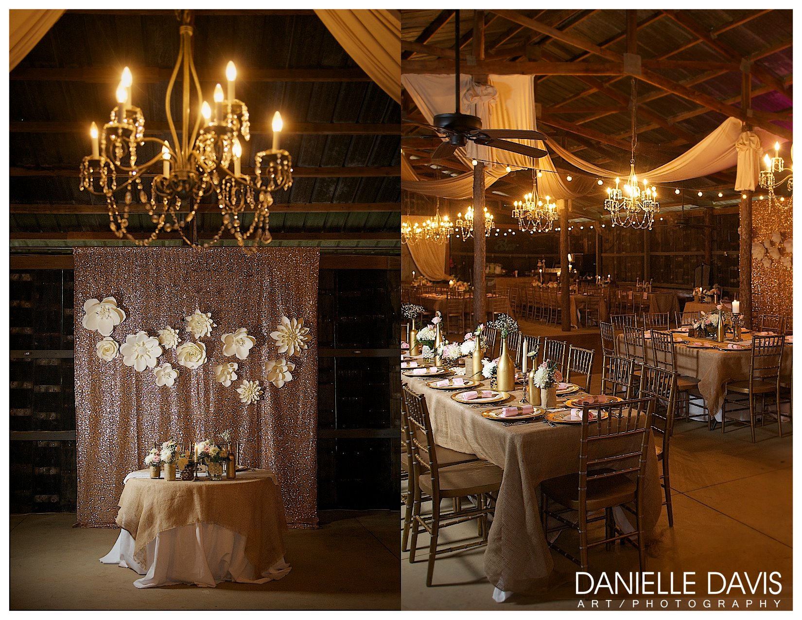 Danielle Davis Art/Photography , from Ashton + Mickey 's wedding at The Barn