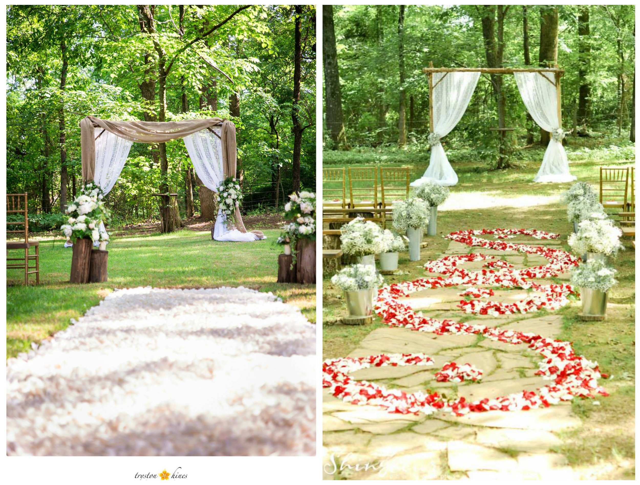 Tryston Hines Photography , from Kierstan + Bradley 's wedding; Shingleur Photography , from Tang + DJ 's wedding