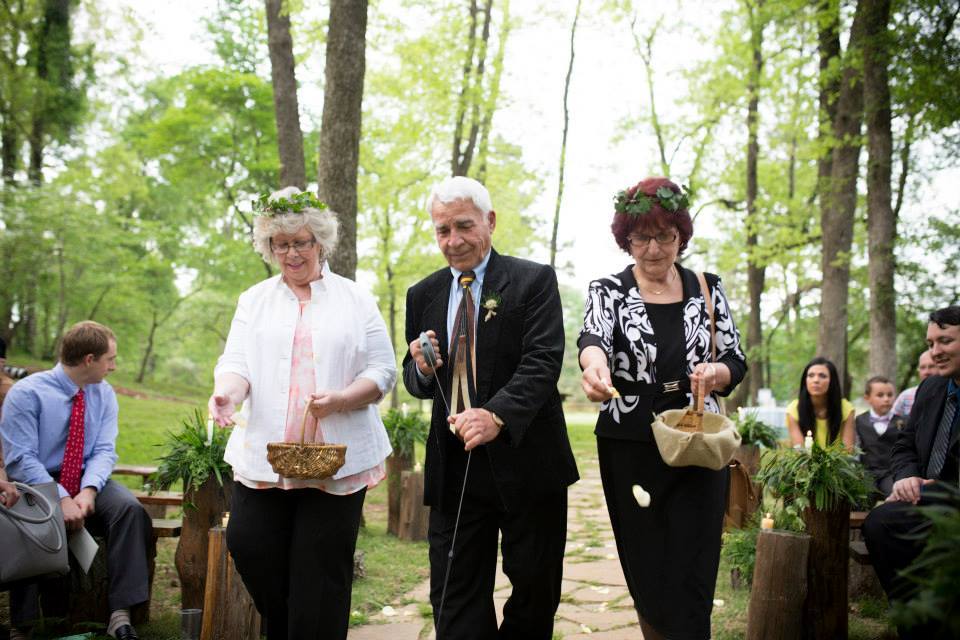 Pictures by Katie , from Kelsey + Gueorgui 's wedding at The Barn