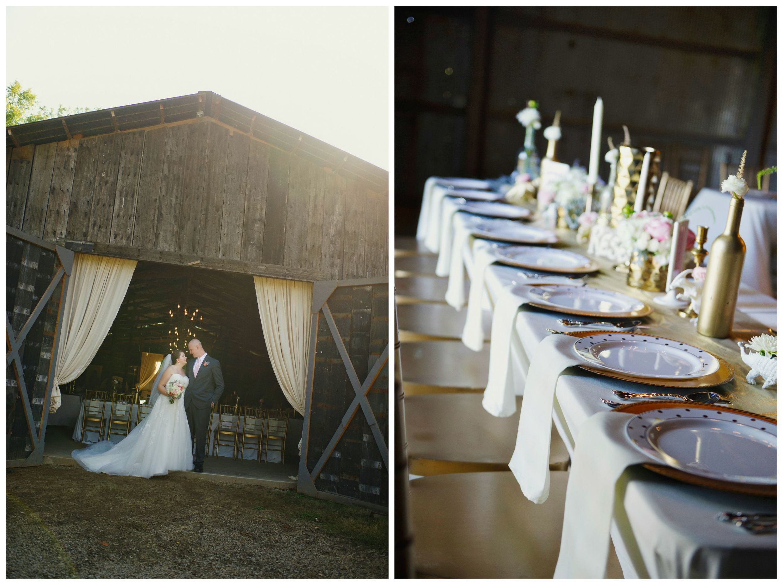Melissa McCrotty Photography . My very favorite moment at The Barn was mine and Richard 's wedding. It was the best day ever. I love this place! 