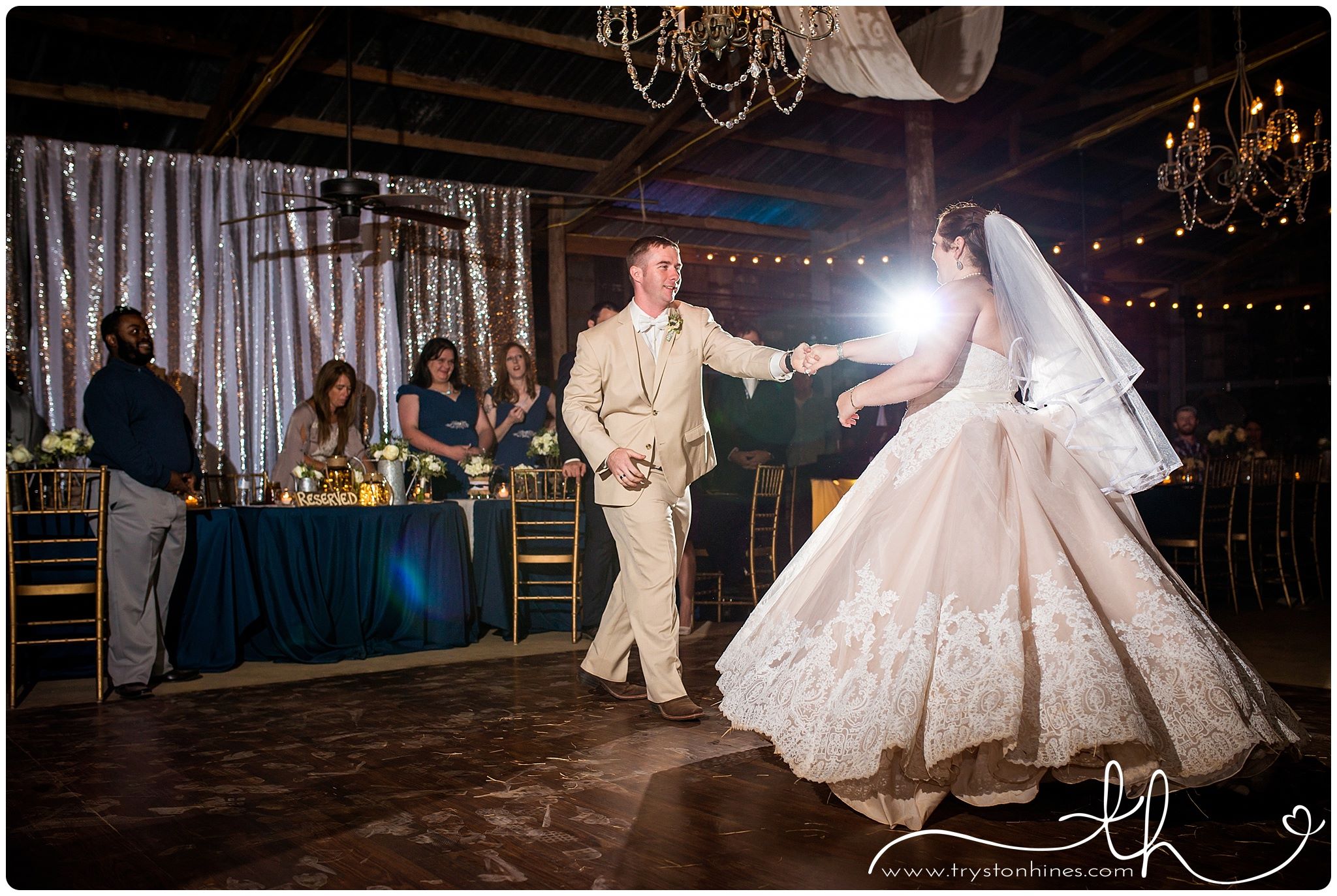 Tryston Hines Photography , from Jaime + Jake 's wedding at The Barn