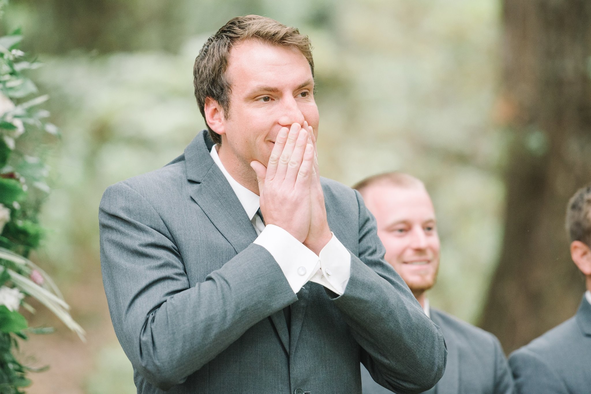 Sterling Imageworks , from Shelby + Josh 's wedding. Shelby was such a gorgeous bride... she took her groom's breath away! This was a priceless moment!