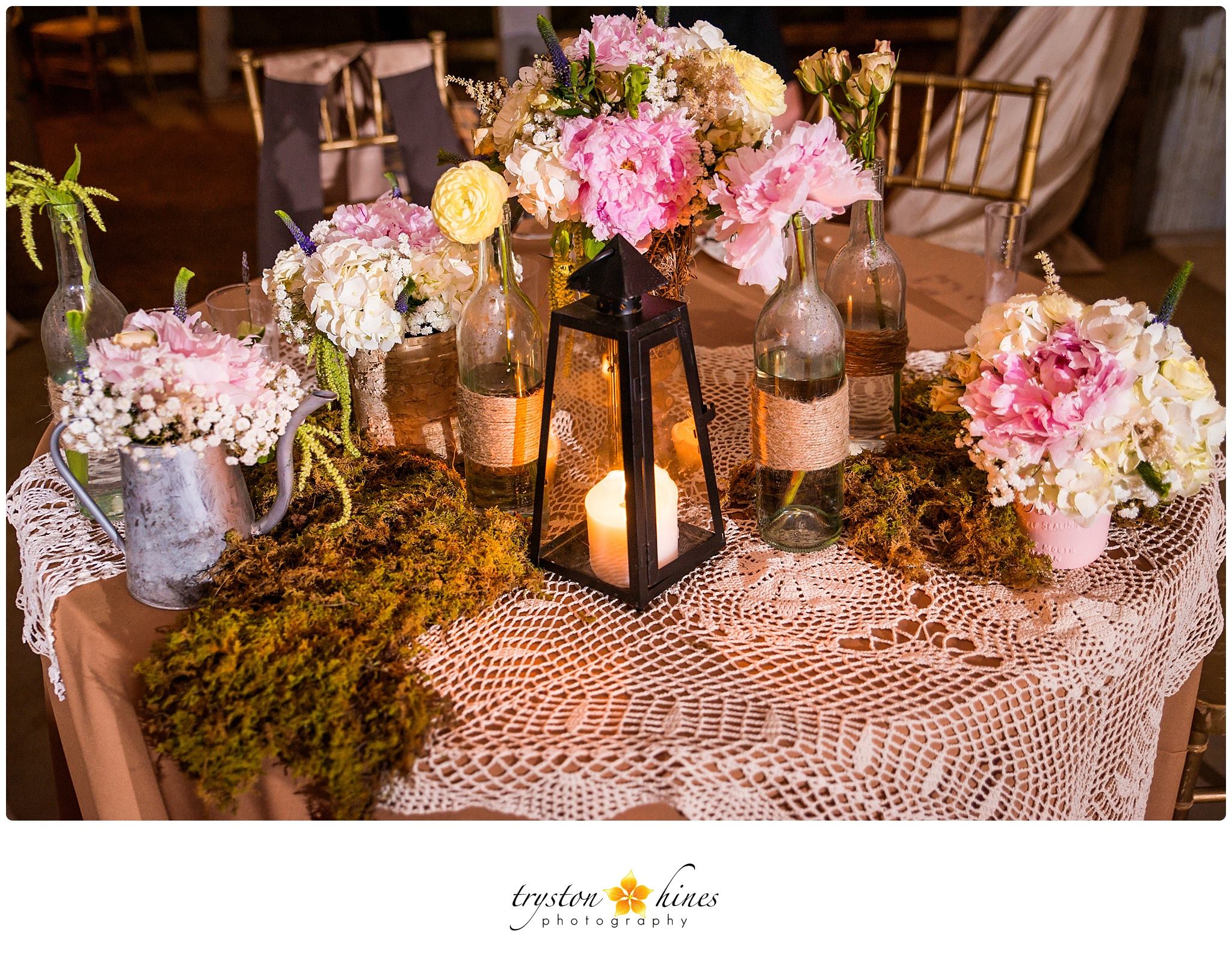 Tryston Hines Photography , from Breanna + Bryan 's wedding at The Barn