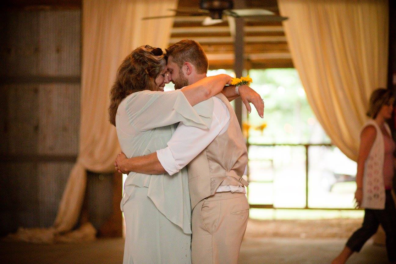 The Jame , from Rachel + Johnnie 's wedding. Nothing sweeter than a groom and his mama. <3