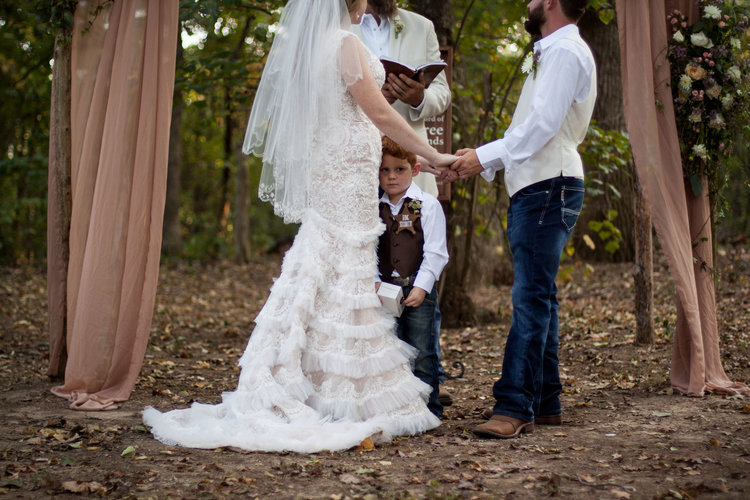 Southern Belle Snapshots , from Erin + Scott 's wedding. Sometimes a boy just needs his mama, even if it's right in the middle of her wedding!