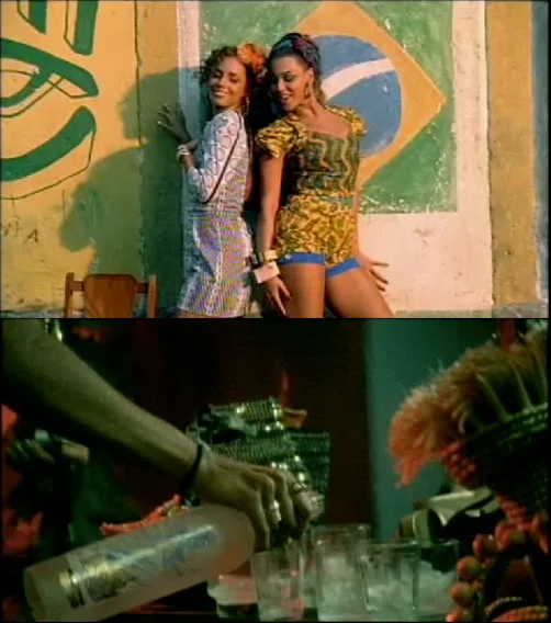 Alicia Keys / Beyonce music video featuring Snow Queen Vodka