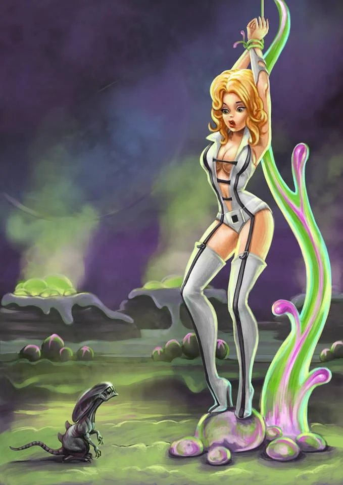 Pinup Barbarella