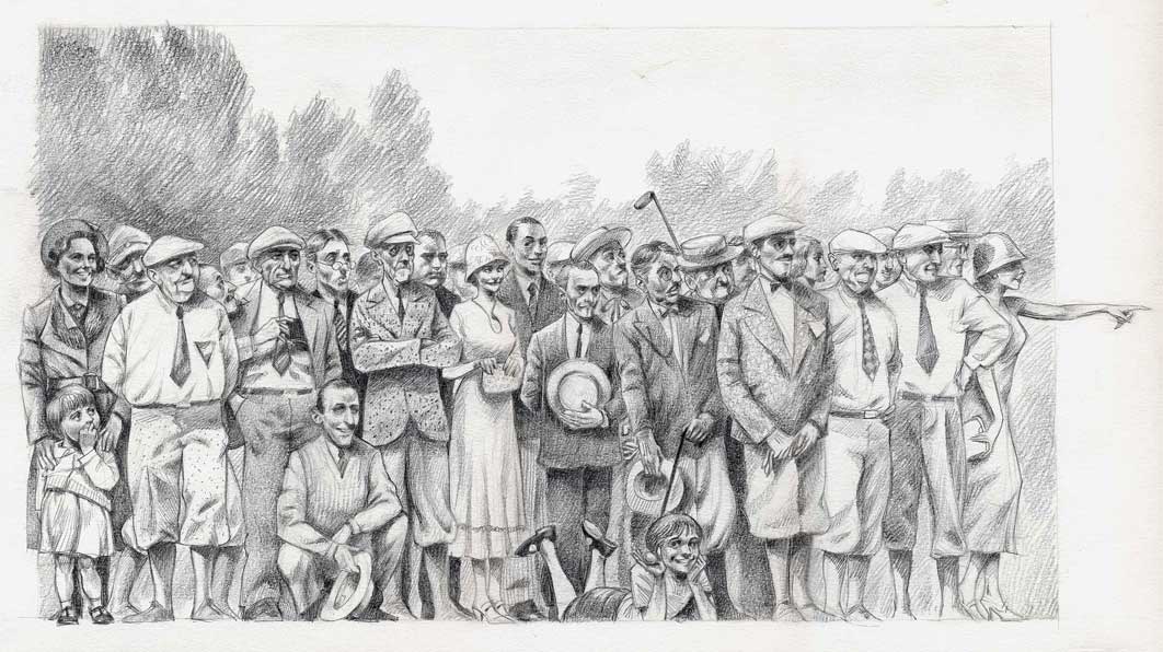 Golf Crowd 02