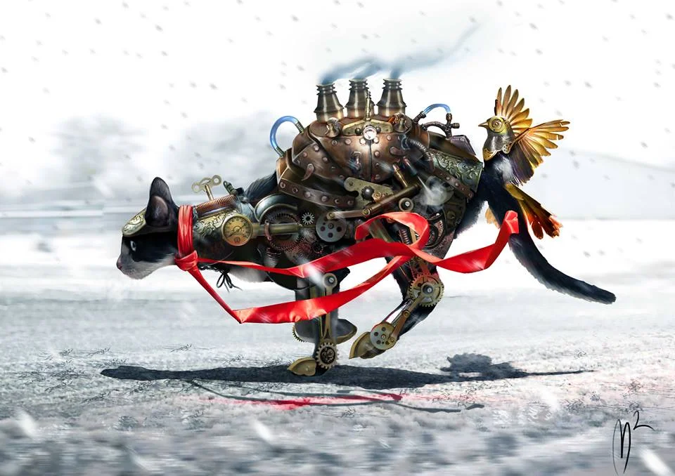 Steampunk Cat