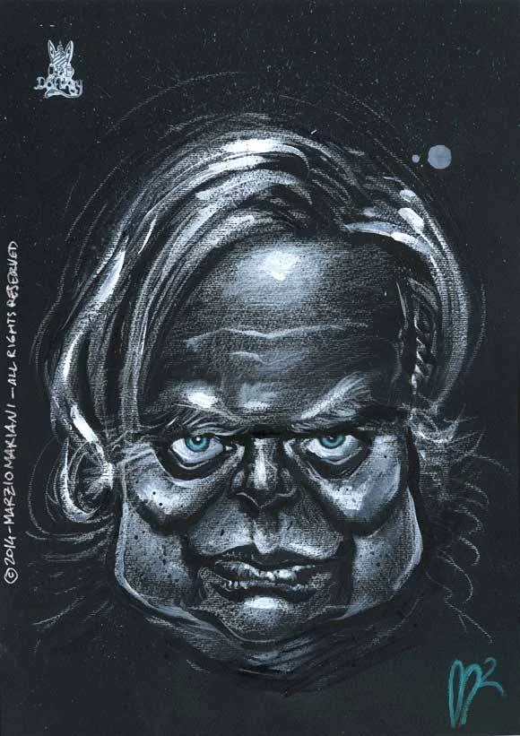 H.R. Giger by Marzio Mariani (All Rights Reserved)