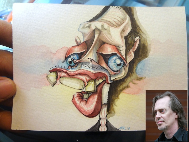 Caricature by Mac Garcia (All Rights Reserved)