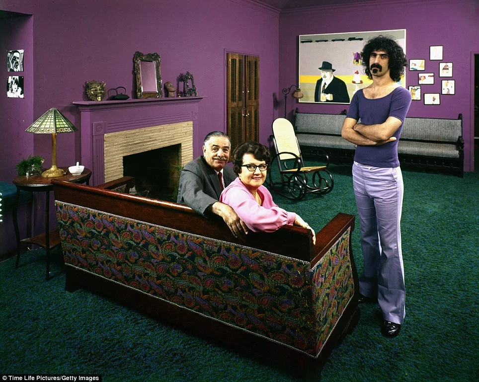 Frank with his parents (Getty Images All Rights Reserved)