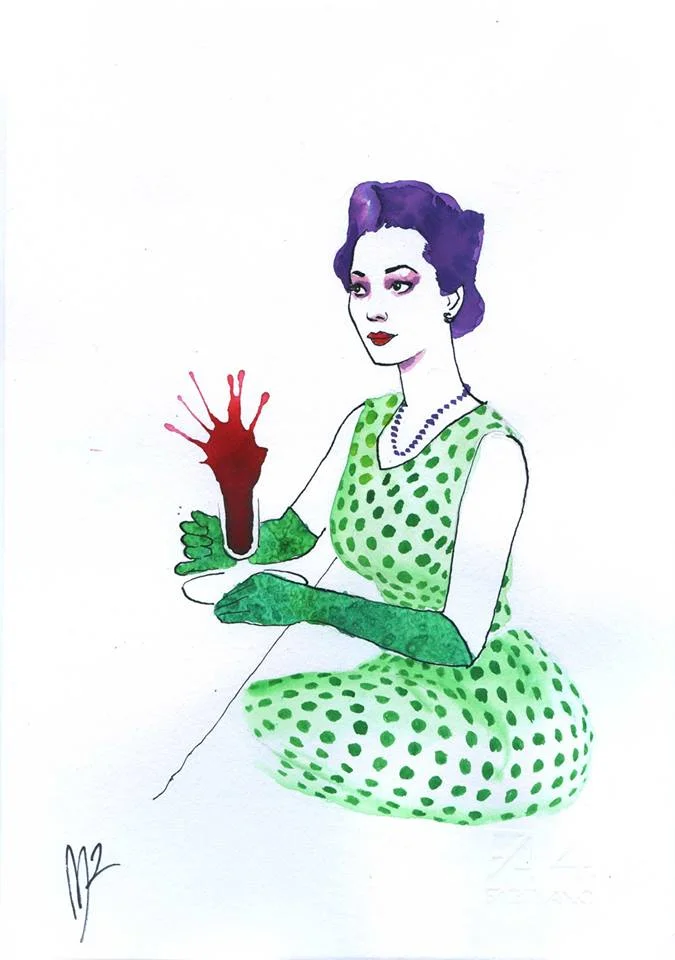 Acquerello Donna 04