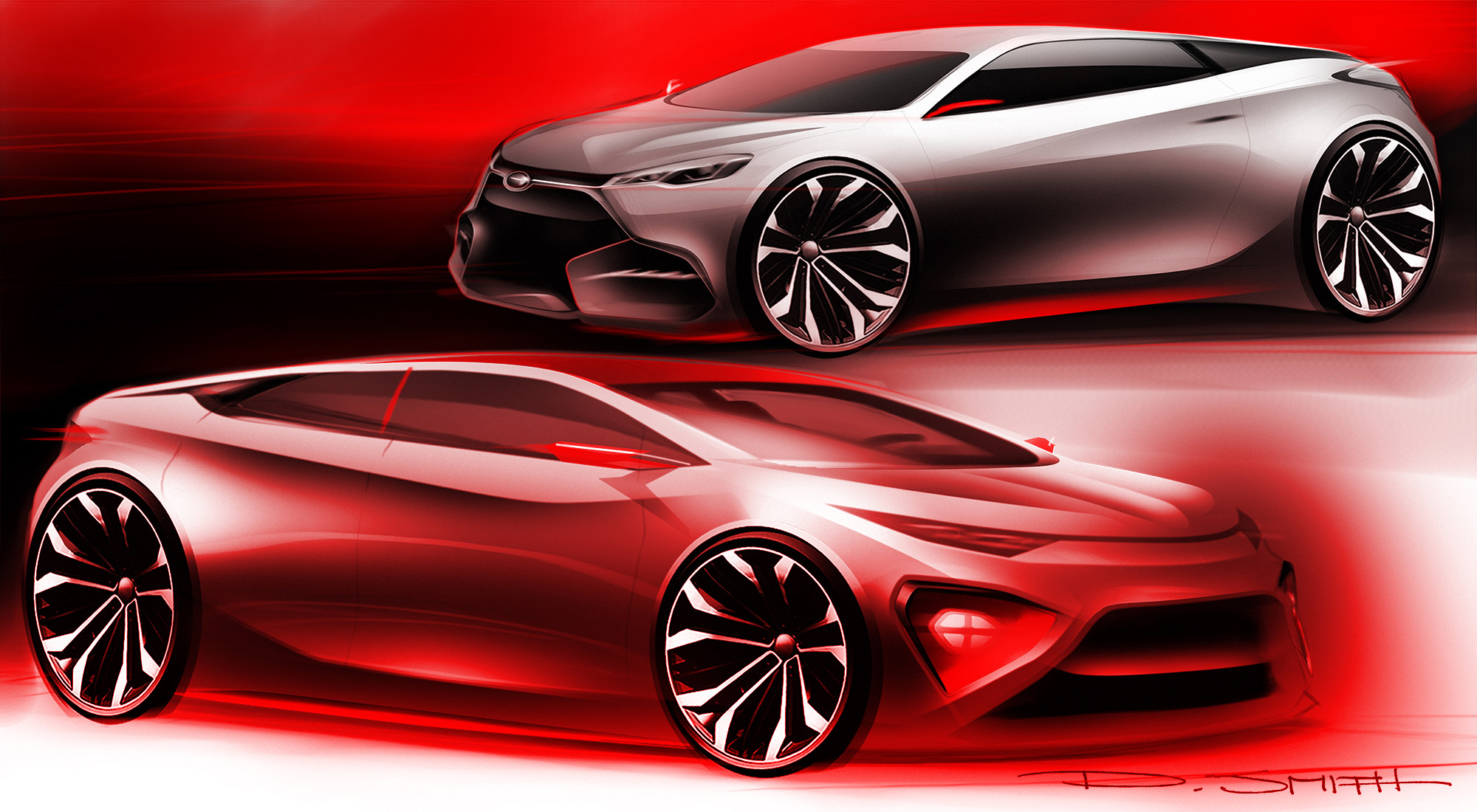 Small Coupe and Sedan Concept