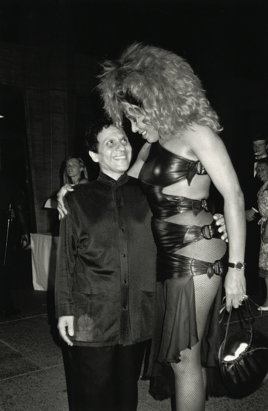 Azzedine Alaia and Tina Turner 