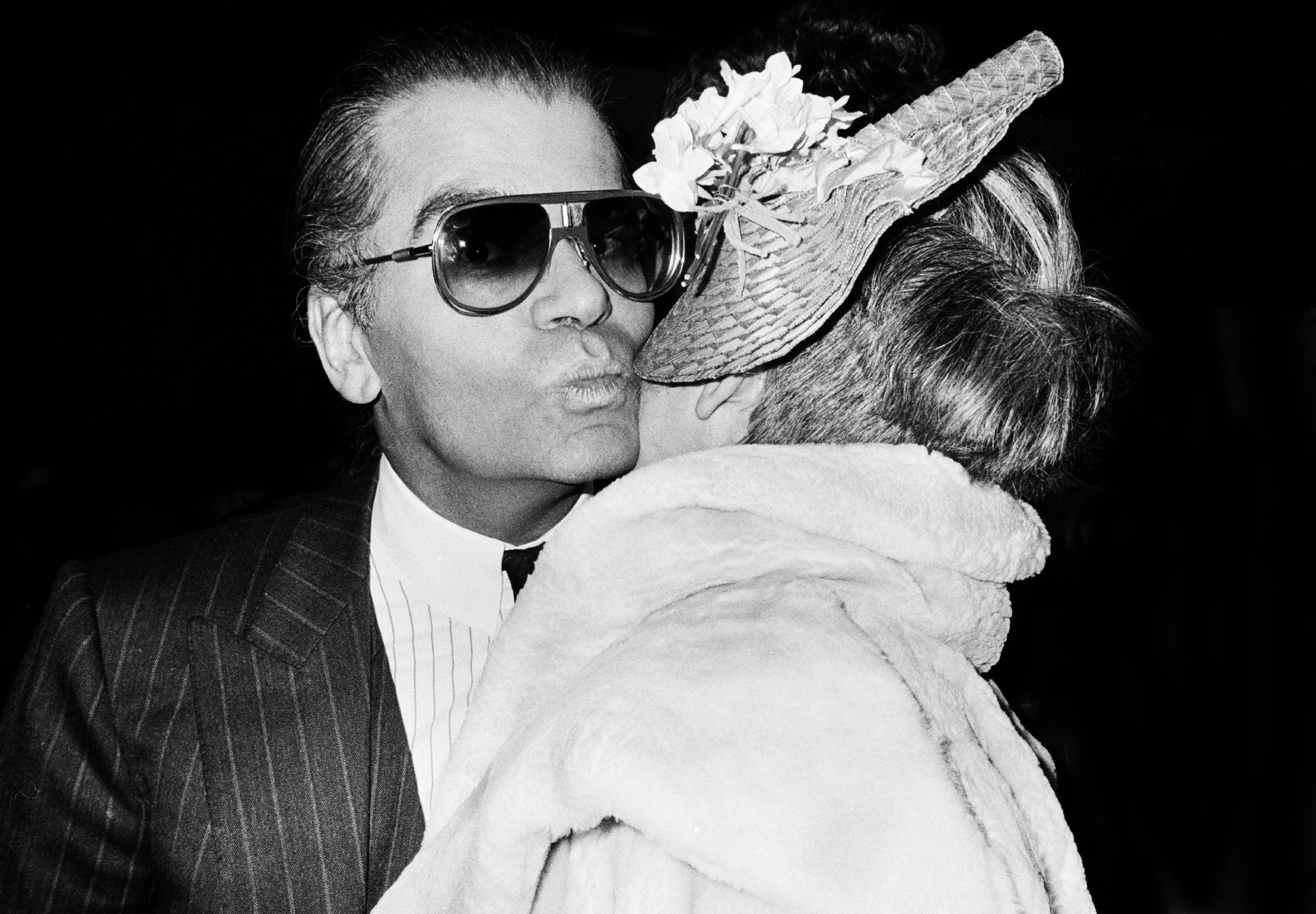 Karl Lagerfeld Anna Piaggi