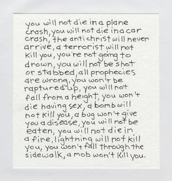 You will not die #126
