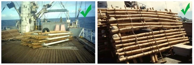 Use a raft (or equivalent floating portion) that is either uncovered or covered in a non-mesh material that is tightly attached to the raft.