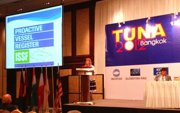 Working with the tuna industry to encourage the adoption of best fishing practices by tuna fleets through the ISSF ProActive Vessel Register