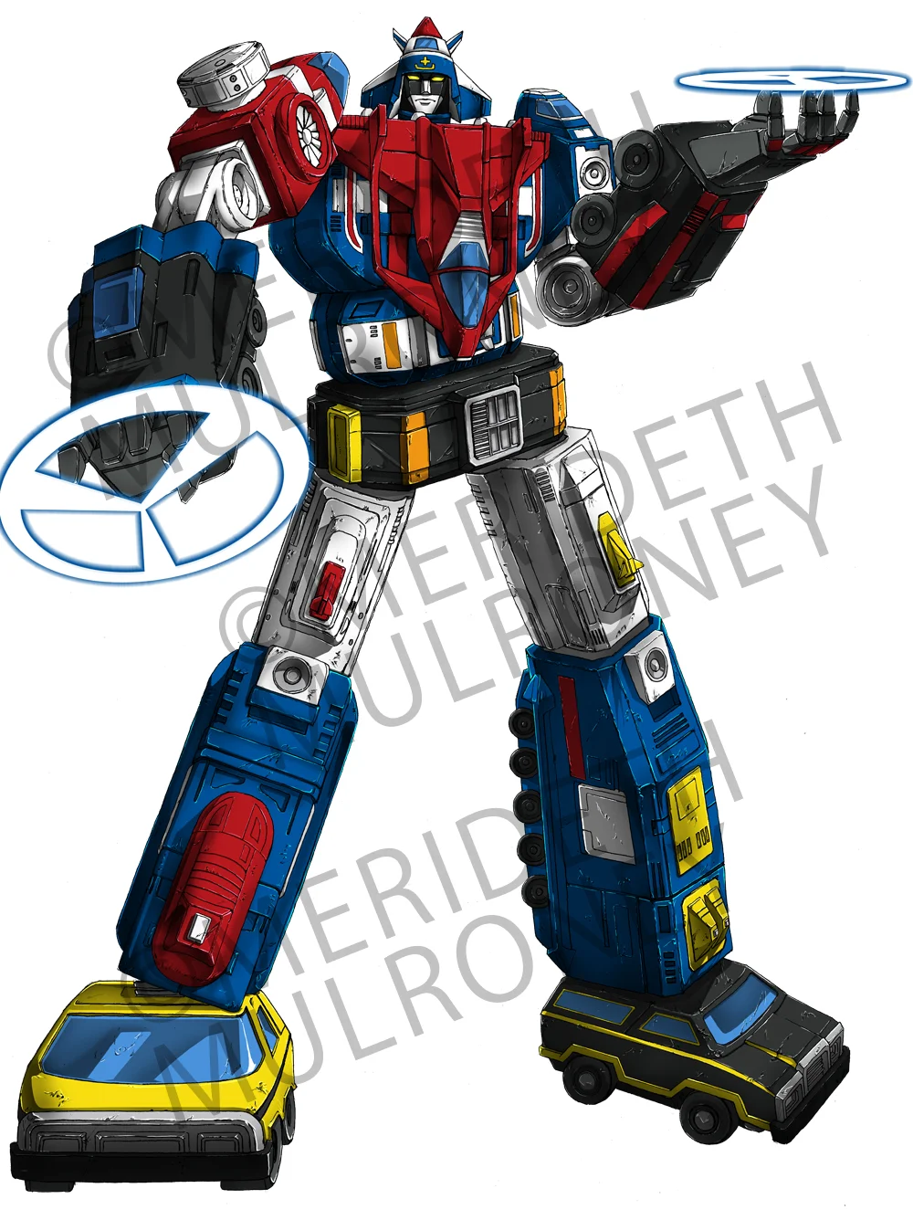 Vehicle Voltron key art