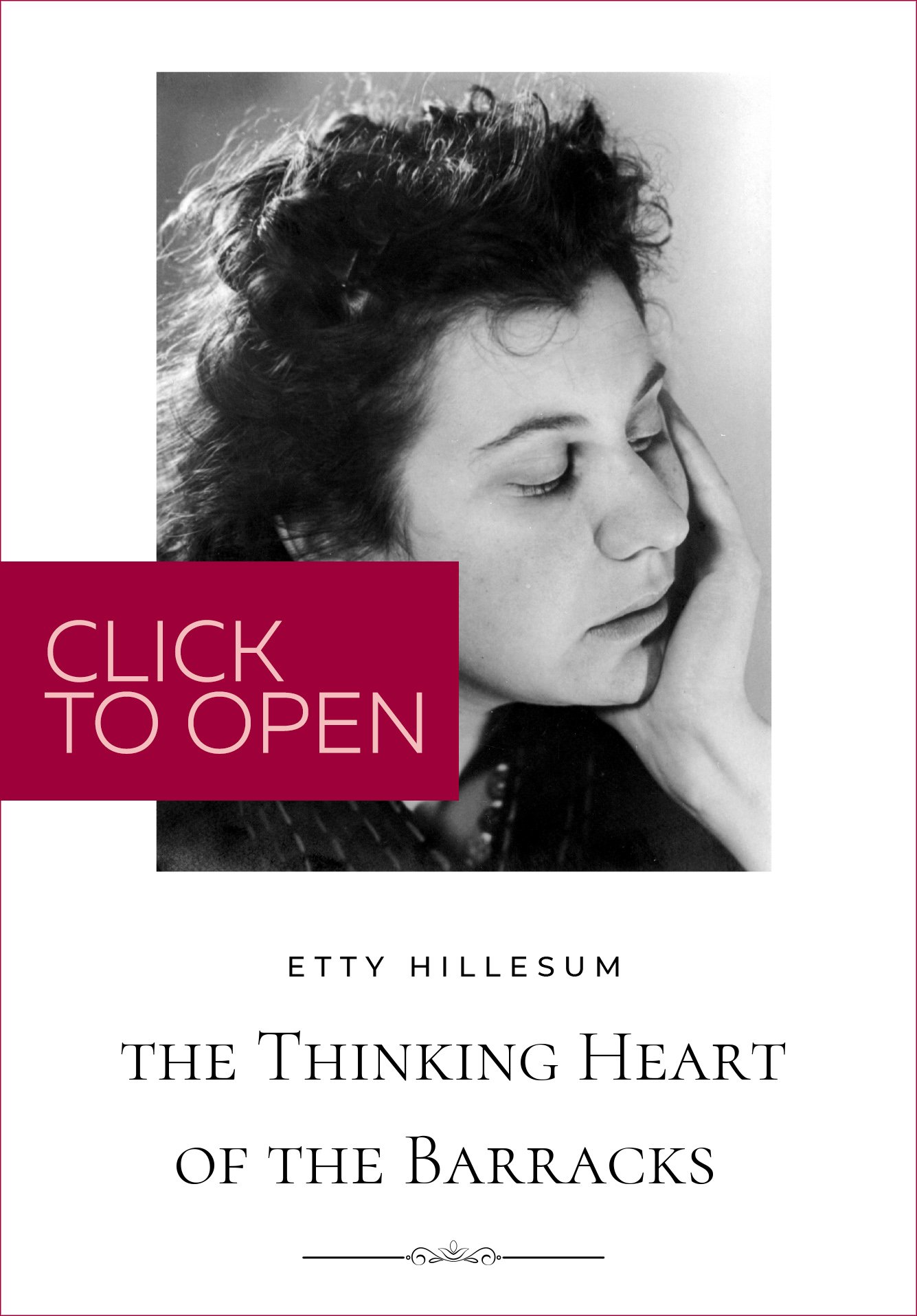 Etty Hillesum: An Interrupted Life