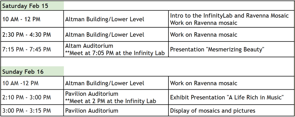 Rehan Infinity Lab 2025 Infinity Lab — New York Encounter