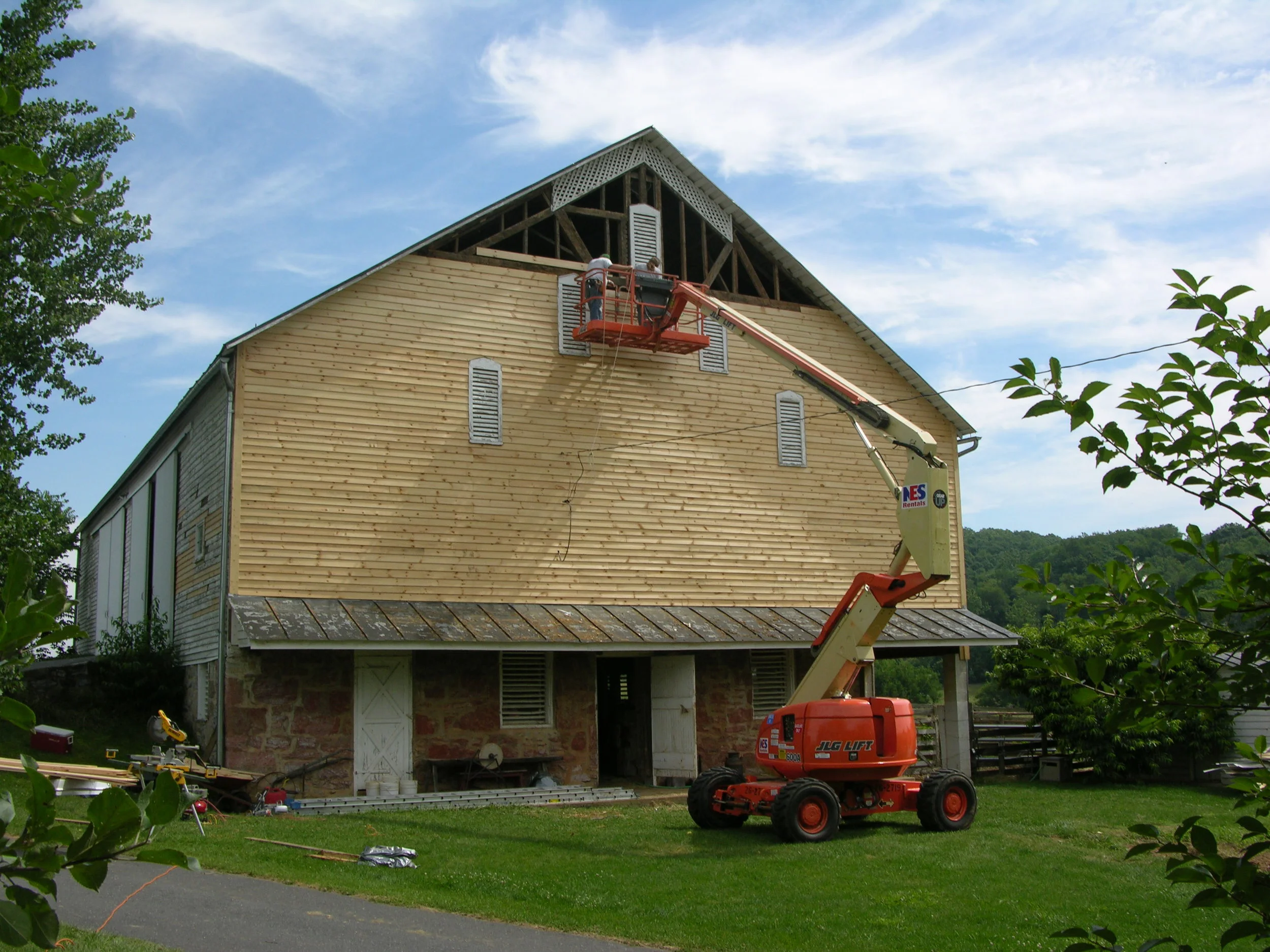 Bank Barn - Port Republic, Virginia