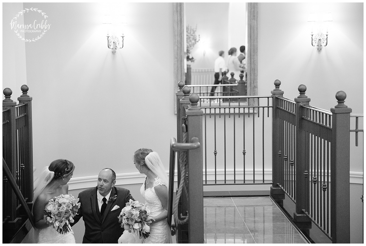 Twin Double Wedding | Union Horse Distilling Co. | Marissa Cribbs Photography | KC Weddings_0124.jpg