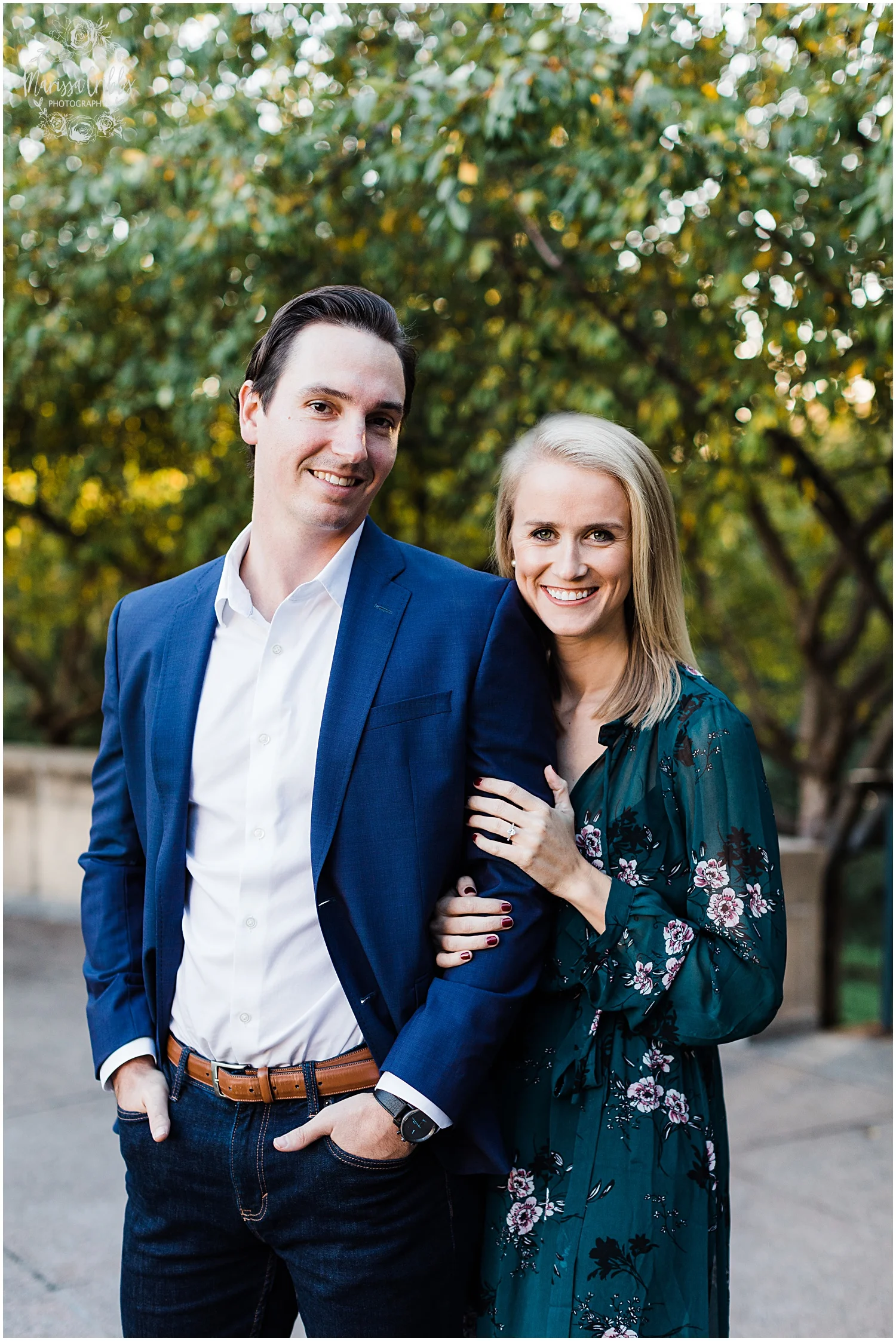 HALEY & CHASE ENGAGED LOOSE PARK & NELSON ATKINS | FALL ENGAGEMENT PHOTOS | MARISSA CRIBBS PHOTOGRAPHY_6866.jpg