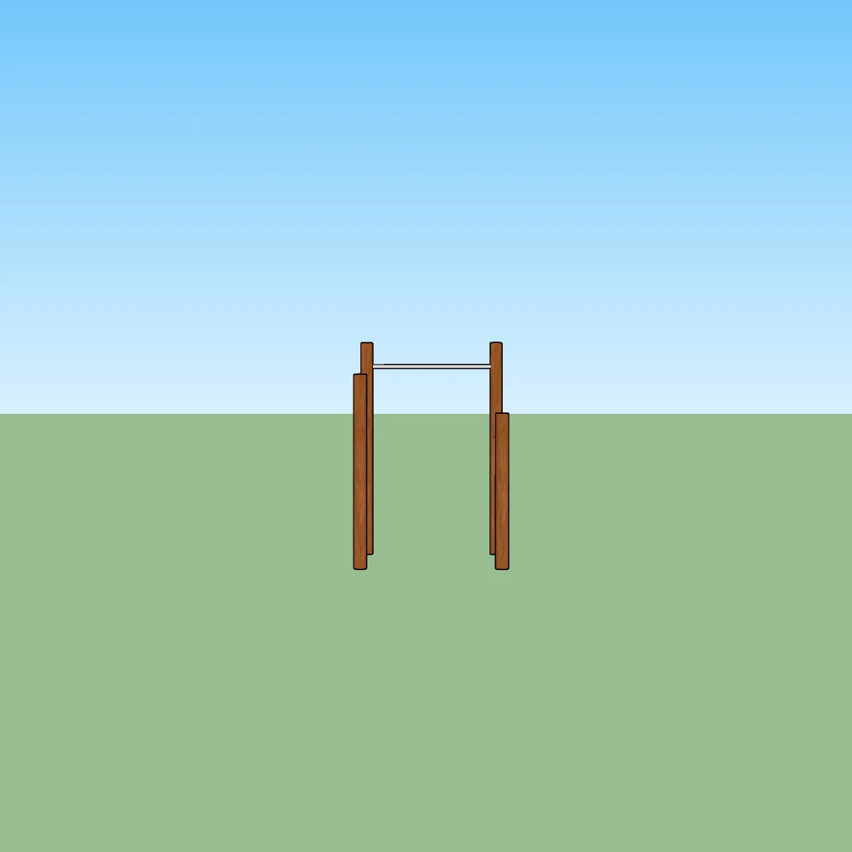 sq Kids pull up bar triple v2 - front.jpg
