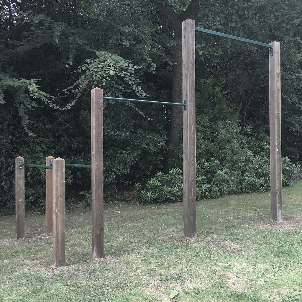 Outdoor pull up bar and fitness equipment 32