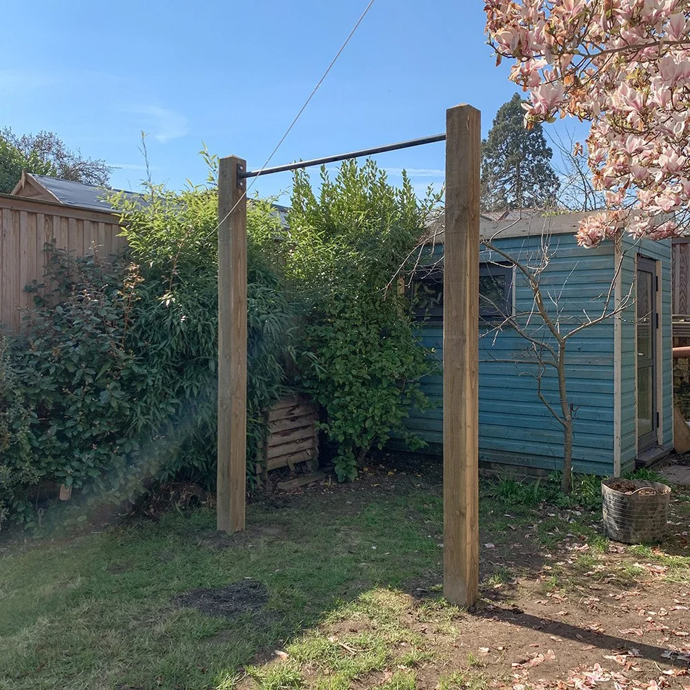 Garden Pull Up Bar Installation — Incite Fitness