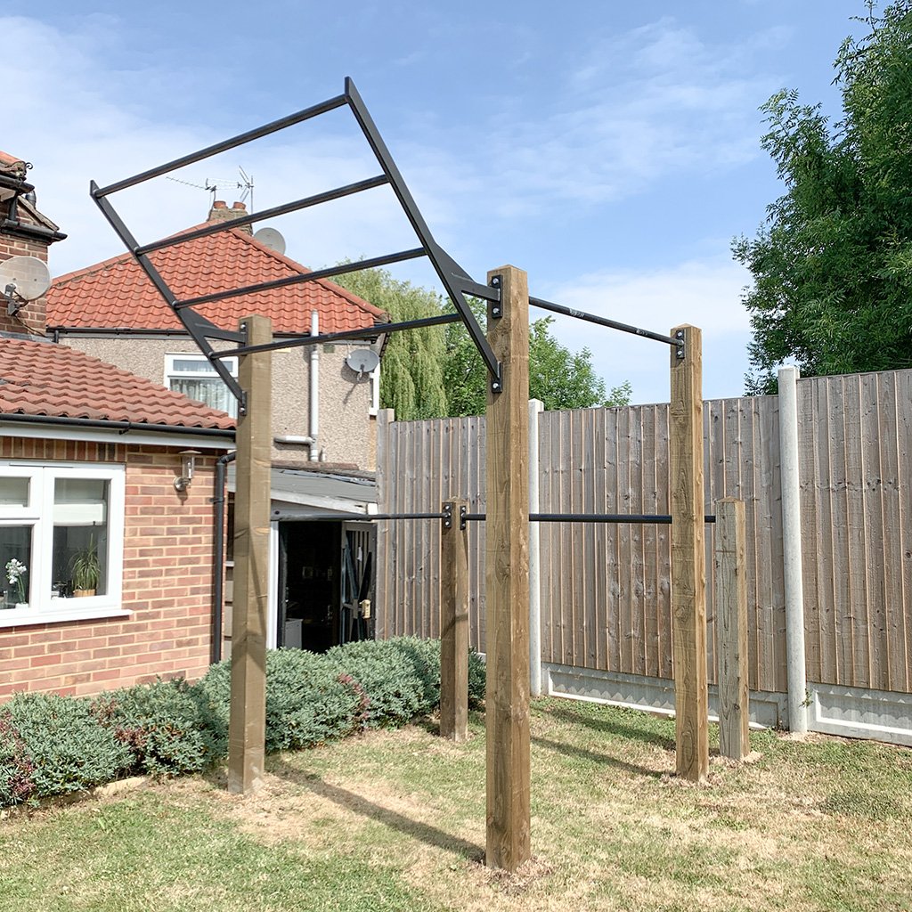 056 2020 garden double pull up bar, dip bars and wing bar installation.jpg