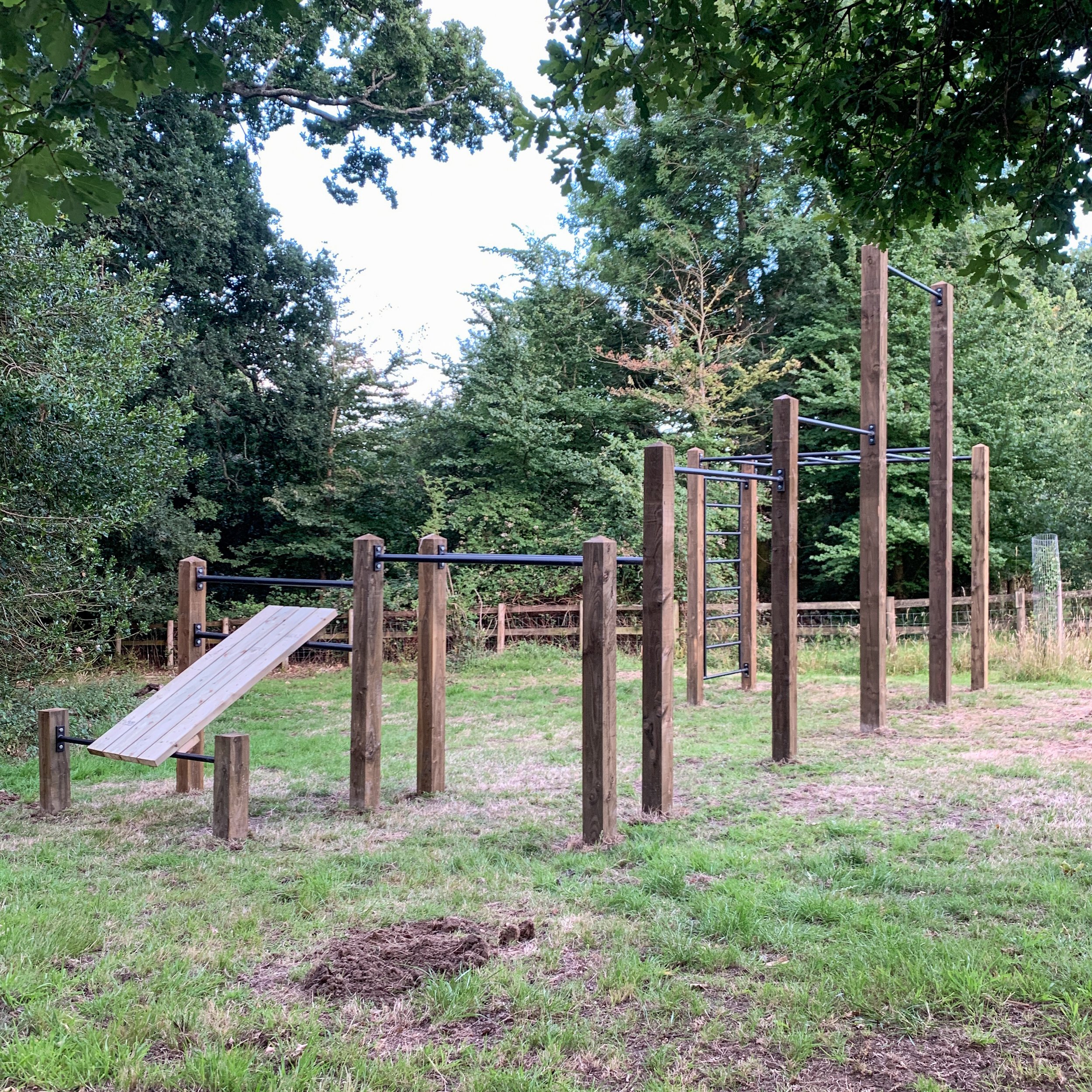 076 2020 garden monkey bars, high bar, double pull up bar, dip bars, abs bench and stall bars 2.JPEG