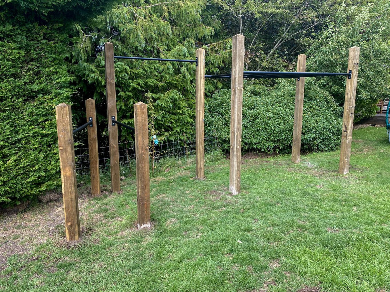 095 2020 garden monkey bars, pull up bar and dip bars installation 2.jpg