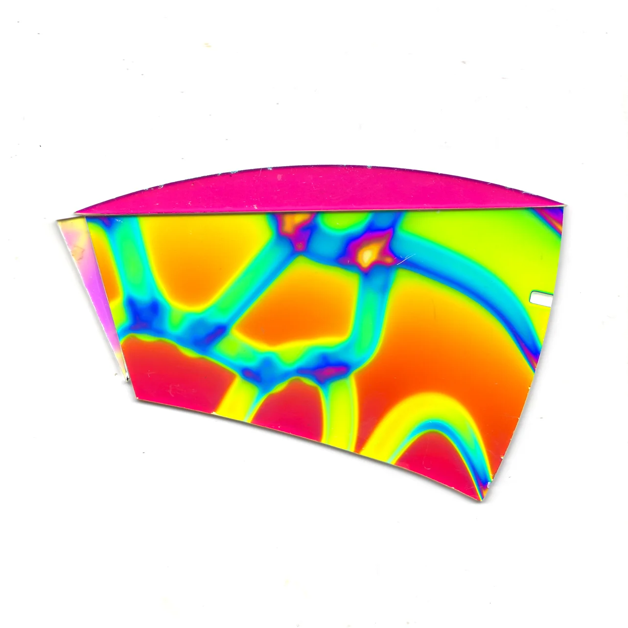 Transparency 4 , dichroic glass, 2013