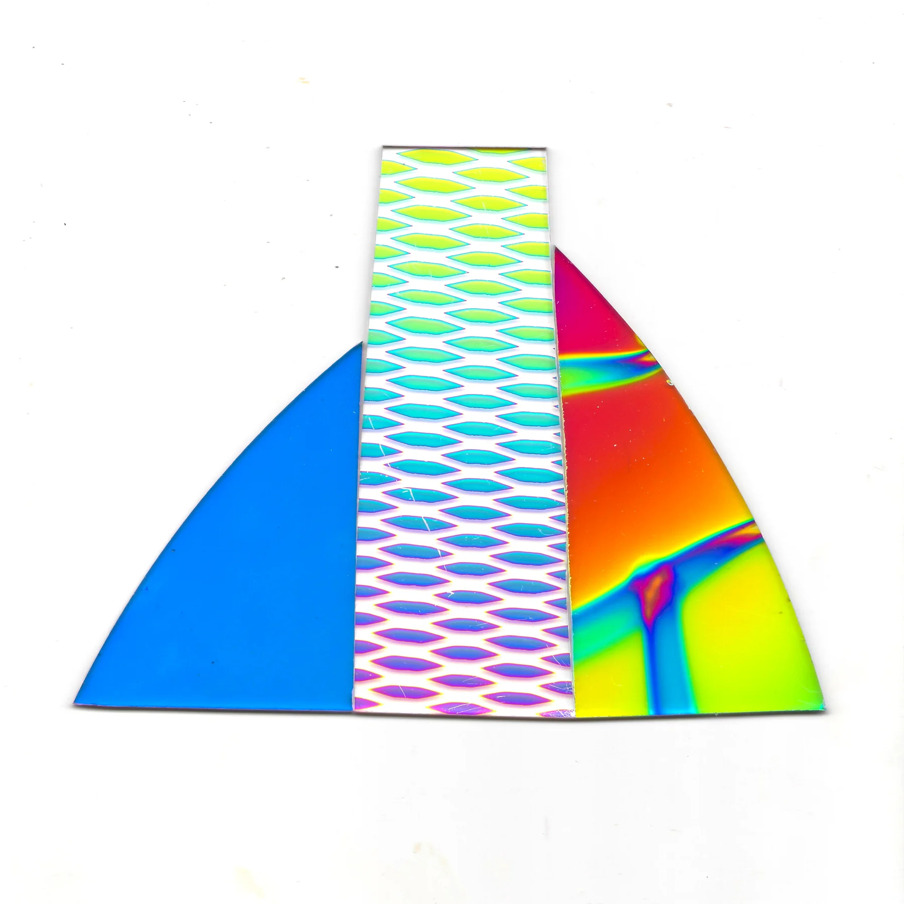 Transparency 10 , dichroic glass, 2013