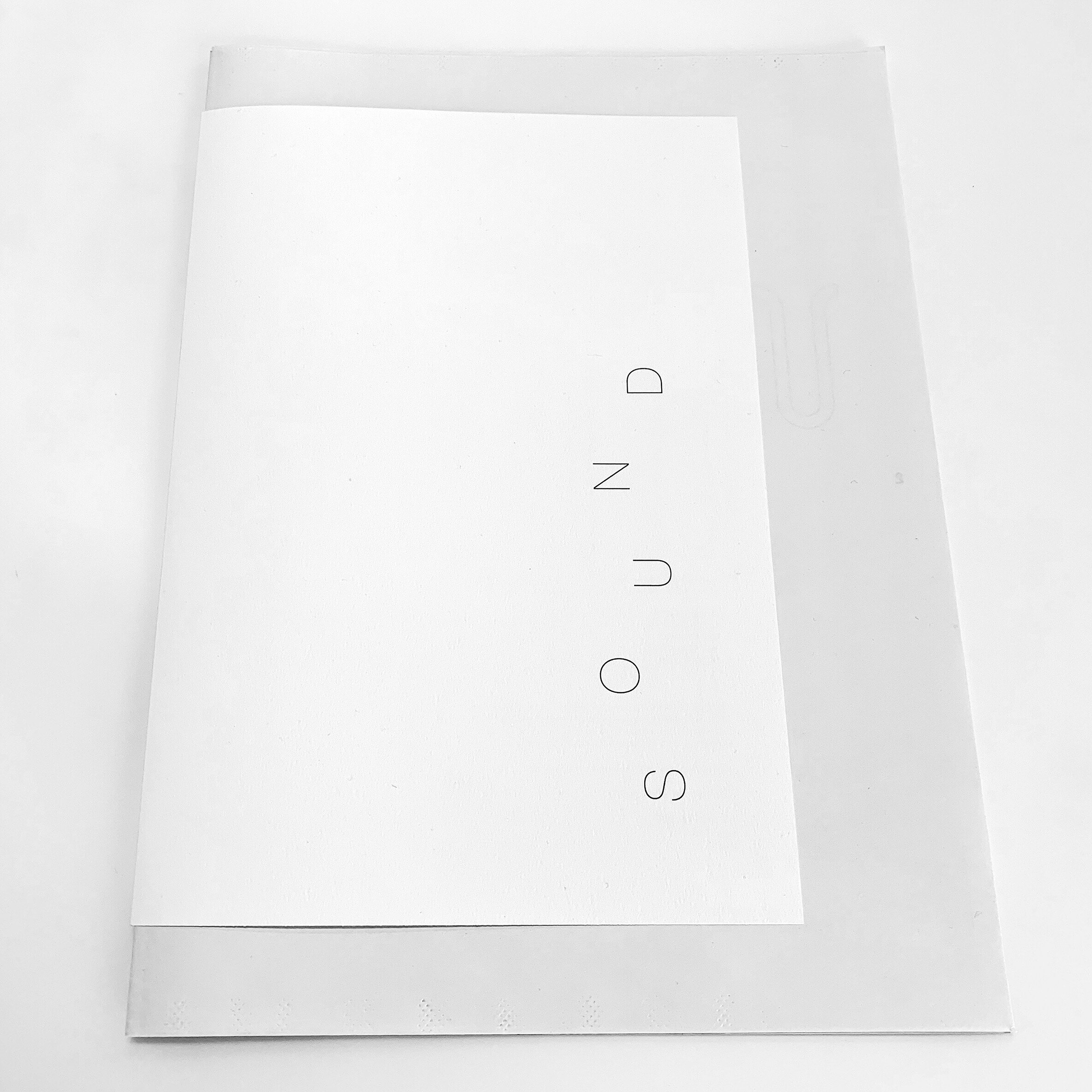  SOUND  is a new publication of sounding objects, writing, and notation that  engage ideas of the visual, material, and vocal aspects of  sound.&nbsp;Featuring work by  Rosaire Appel ,  Karen Donnellan ,  Elana Mann ,  Emmalea Russo , and  Karen Weis