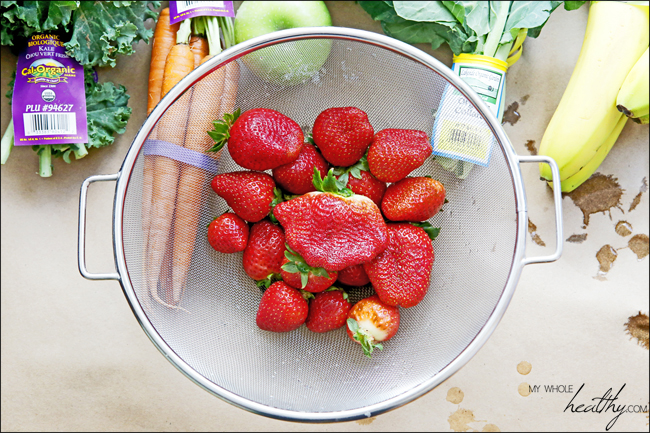 Real food is so pretty.